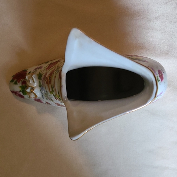 Vtg. Formalities, Baum Brothers Pansy Chintz Collection Victorian Shoe - Picture 5 of 5